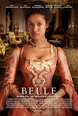 Promotional poster for Belle, directed by Amma Asante